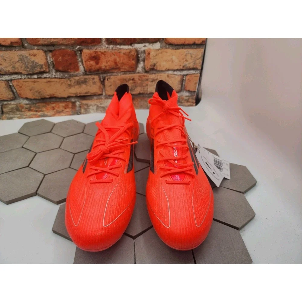 Adidas F50 Elite Mid SG Turbo Aurora Hot Pink Red Women's Sz 12.5‎ Men's Size 11